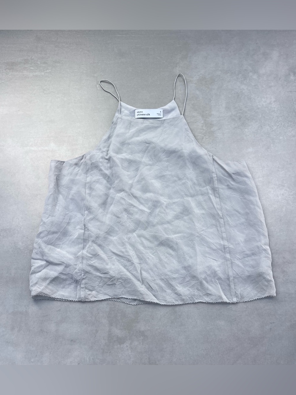 Grana Chinese Silk Tank Top